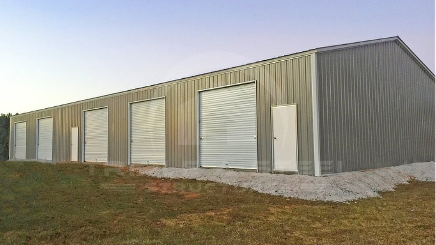 Fully Vertical Garage Used As Workshop