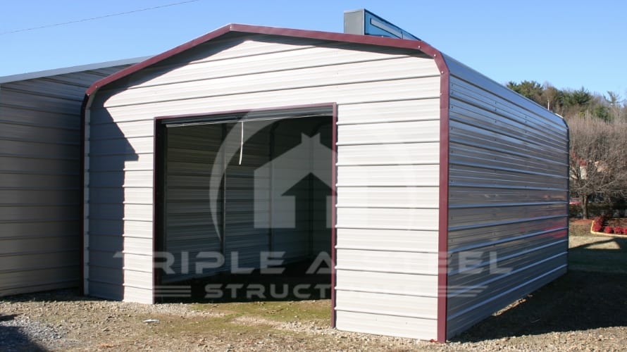 20×21 Regular Metal Garage