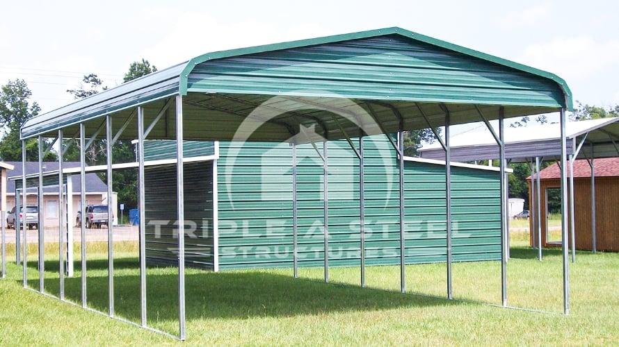 20×31 Regular Style Carport Top Only with Gables