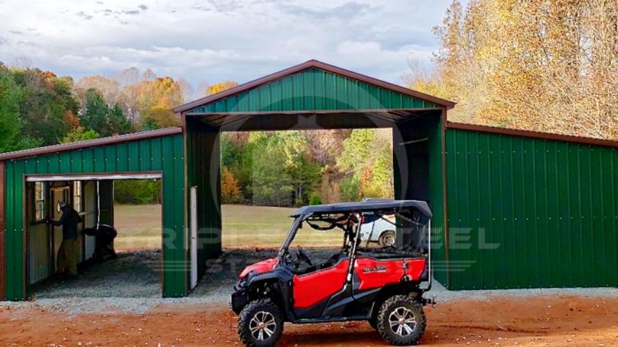 All Vertical Evergreen Carolina Barn