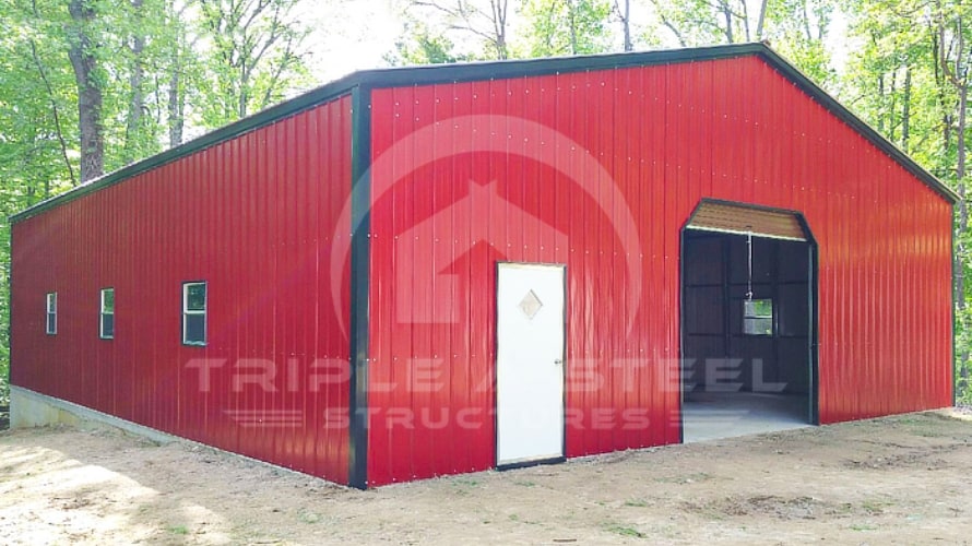 32×61 Fully Enclosed Commercial Building