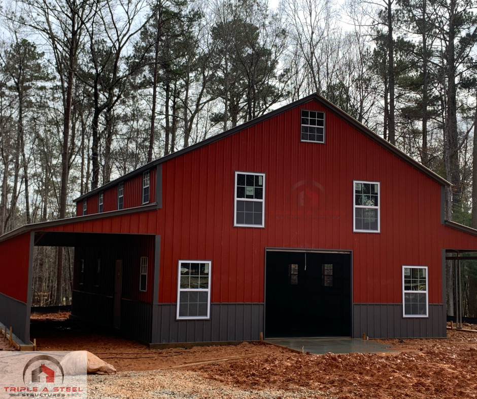 54’x36′ Custom Barn