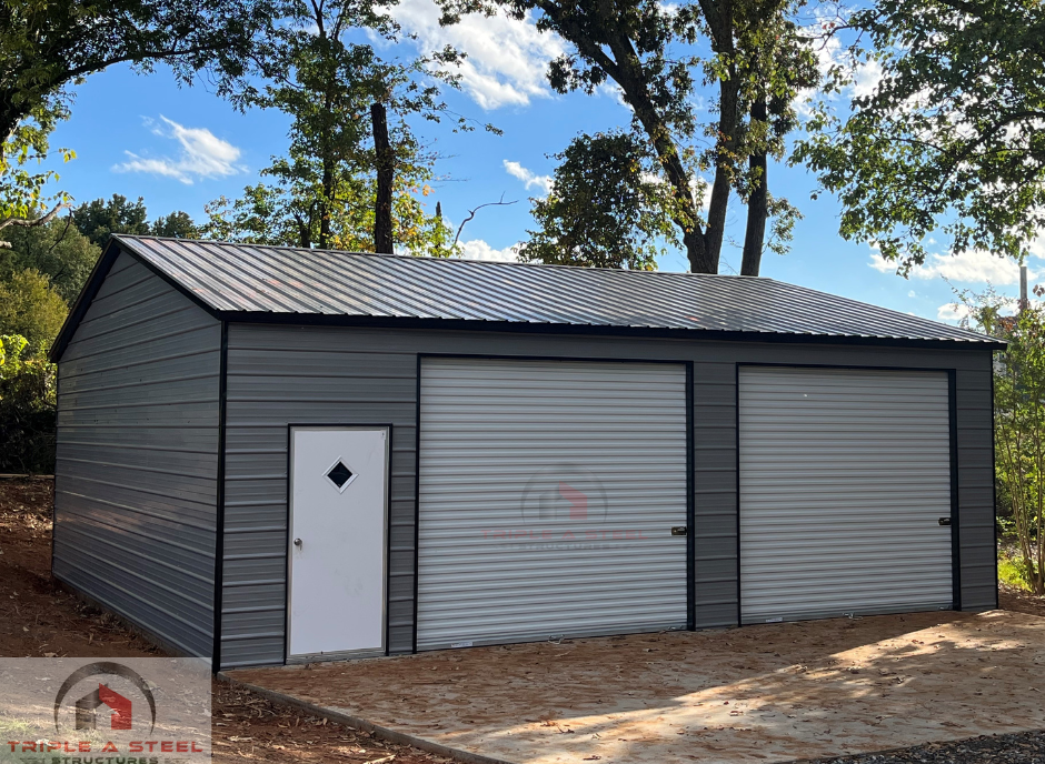 24’x36’x9′ Two Car Garage