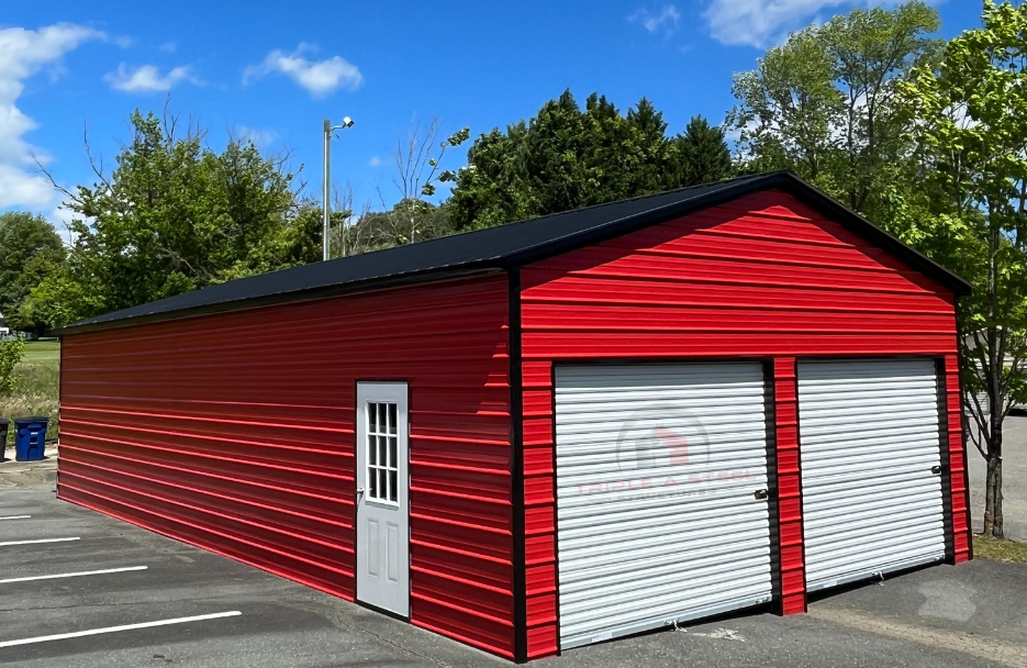 24’x41’x10′ Two Door Garage