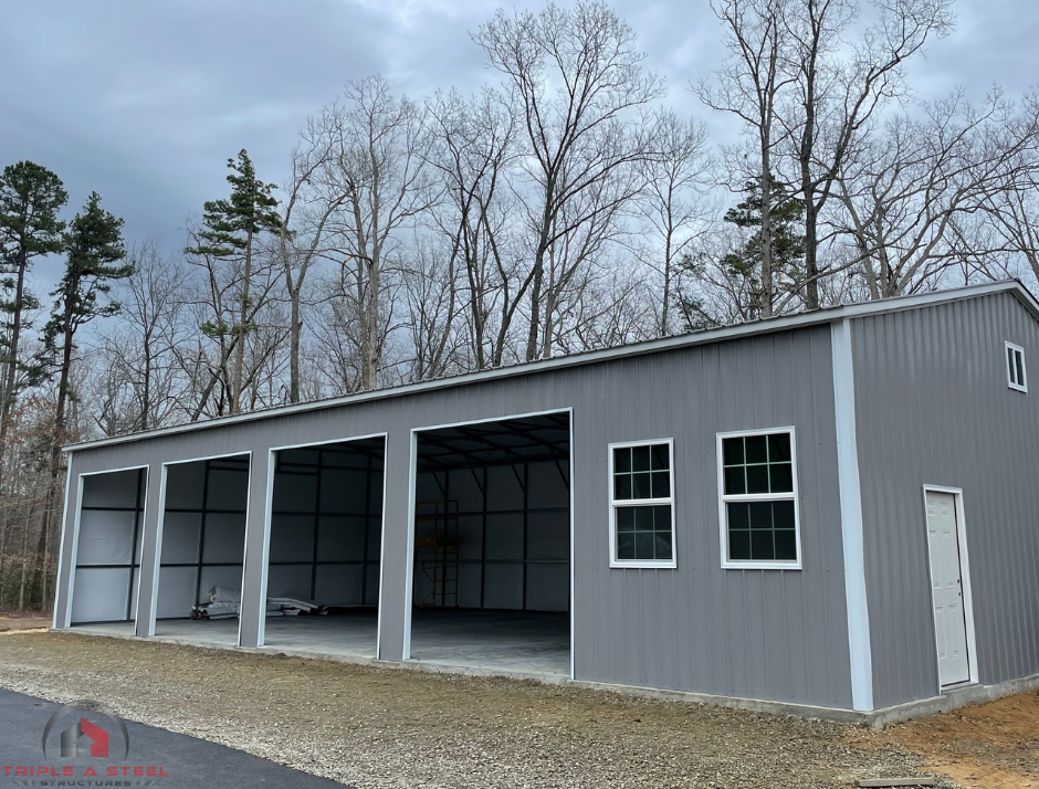 26'x 56' x 12' Side Entry Garage