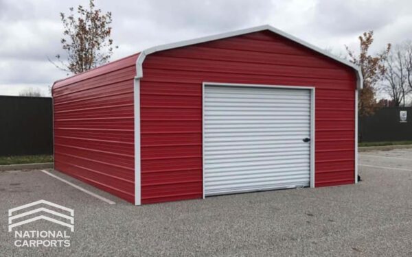 National Carports 12x21 Metal Garage