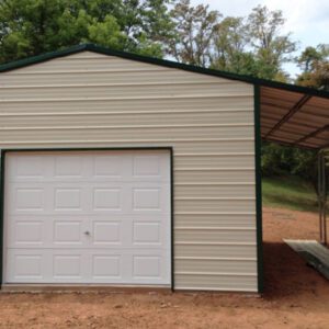 National Carports 22x21 Metal Garage