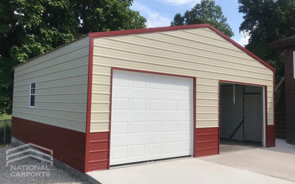 National Carports 22x21 Metal Garage