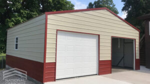 National Carports 22x21 Metal Garage