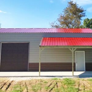 National Carports 26x21 Metal Garage