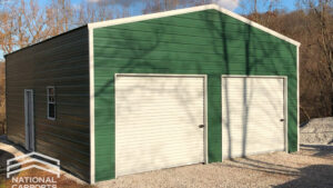 National Carports 26x21 Metal Garage
